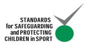 Safeguarding and protecting children in sport logo