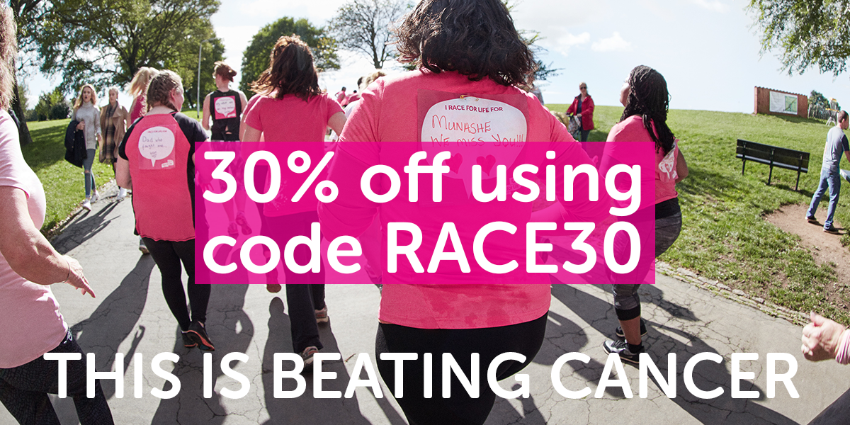 Image with discount code - 30% off using code RACE30