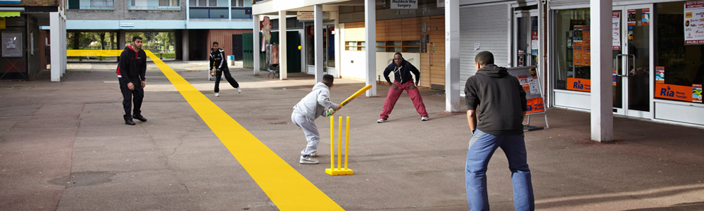 Street Cricket Image