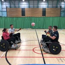 Find out more about Wheelchair Rugby